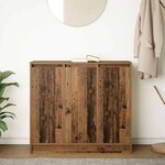 vidaXL Buffet vieux bois 85x34x76 cm bois d'ingénierie