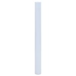 vidaXL Film de fenêtre statique dépoli blanc 60x1000cm PVC