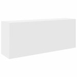 vidaXL Armoire murale de bain blanc 100x25x40 cm bois d'ingénierie