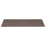 vidaXL Tapis d'escalier autocollants Rectangulaire 15 Pièces 60x25cm Crème