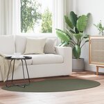 vidaXL Tapis de surface vert forêt 120x170 cm Polyester antidérapant