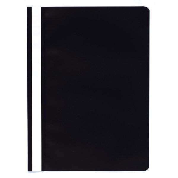 Chemise De Présentation À Lamelles Polypropylène Standard - A4 - Noir - X 25 - Exacompta