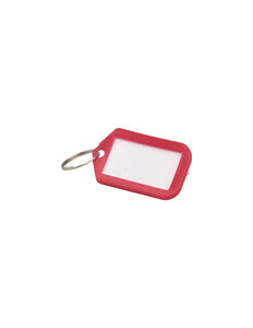 THIRARD - Lot de 5 portes-étiquettes  rouge  49.5x29mm - THIRARD