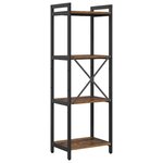 vidaXL Bibliothèque Bois ancien 40 x 30 x 118 cm Bois d'ingénierie