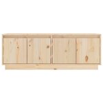 vidaXL Meuble TV 110x34x40 cm Bois de pin massif