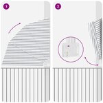 vidaXL Écran de confidentialité pour balcon Anthracite et blanc