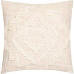 Coussin Tuft Inca - 40 x 40 cm - Ivoire