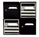 Pack de 4 boîtes aux lettres 1 porte - 2x "Breizh" - 2x "Noir intense"