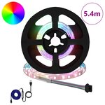 vidaXL Bande LED 12 Pièces Noir et Transparent 450 mm Cuivre et plastique