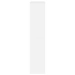 vidaXL Cloison de séparation blanc 100x33x156 5 cm bois d'ingénierie