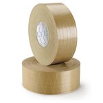 Bande gommée armée chaîne et trame 130 g/m² 60 mm x 150 m (lot de 12)
