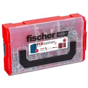 Fischer ensemble de chevilles avec vis fixtainer duoline 181 pcs