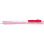 Crayon gomme cliceraser2 ze11t  rouge-transparent x 12 pentel