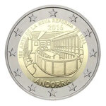 2 euros commémorative Andorre 2016 BU - Nouvelle réforme de 1866.