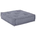 vidaXL Canapé Modulable Gris 70 x 70 x 56 cm tissu