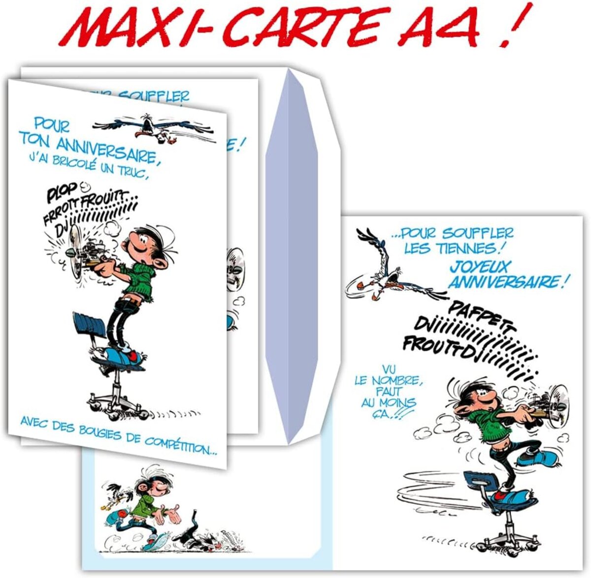 Carte Maxi Géante Anniversaire