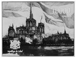 LIBERTY LEADING THE PEOPLE 1830 By Eugene Delacroix Colored 2.5 Once Argent & 120g Copper Monnaie 10000 Francs Chad 2024