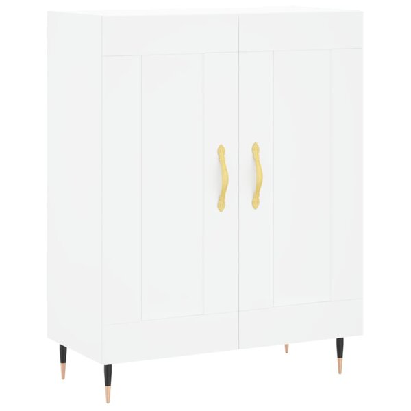 vidaXL Buffet blanc 69 5x34x90 cm bois d'ingénierie