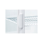 Vitrine réfrigérée 4 faces vitrées blanche positive - 78 litres - cool head - r600a -  425x385x995mm