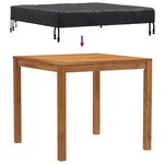 vidaXL Housse pour mobilier d'extérieur 112 x 112 x 15 cm