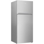 Beko rdse450k30sn- réfrigérateur double porte pose libre 379l (280+99l) - froid brassé - l70x h170 5cm - gris acier