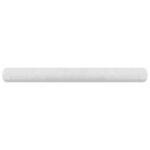 Vidaxl filet brise-vue blanc 3 6x25 m pehd 75 g/m²