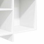 vidaXL Buffet blanc 120x30x75 cm bois d'ingénierie