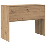 vidaXL Bureau chêne artisanal 100 x 40 x 76 cm Bois d'ingénierie