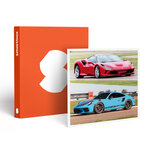 SMARTBOX - Coffret Cadeau Stage de pilotage multivolant : 2 tours en Porsche 991 GT3 RS et 2 tours en Ferrari F8 sur le circuit de Croix-en-Ternois -  Sport & Aventure