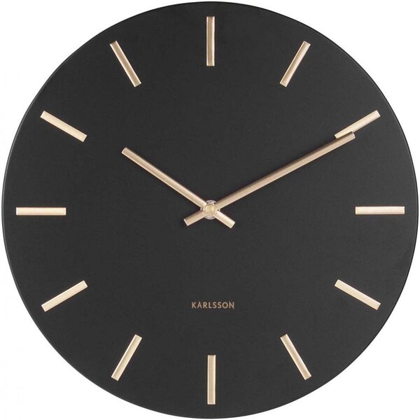 Horloge moderne métal charm 30 cm