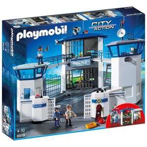 Playmobil 6919 - city action - commissariat de police avec prison
