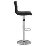 vidaXL Tabourets de bar lot de 2 noir velours