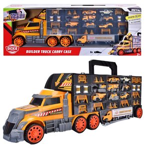 Dickie 203339010 - Transporteur d'engins de construction
