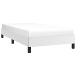 vidaXL Cadre de lit sans matelas blanc 80x200 cm similicuir