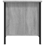 vidaXL Meuble TV sonoma gris 100x40x45 cm bois d'ingénierie