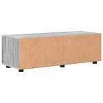 vidaXL Cabinet en Bois avec tiroir Gris Sonoma 100 5 x 39 x 30 cm