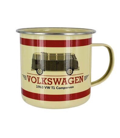 Tasse vintage acier combi Volkswagen