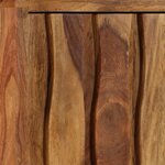 vidaXL Meuble TV Bois massif de Sesham 118 x 30 x 40 cm
