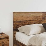 vidaXL Tête de lit Bois Ancien 140 cm Bois d'ingénierie