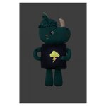 Livre doudou Marius le rhinoceros