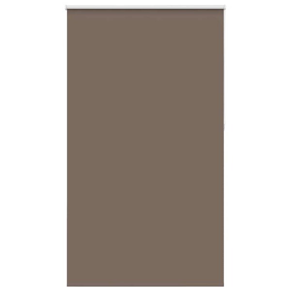 vidaXL Store enrouleur occultant café 125x210cm largeur du tissu