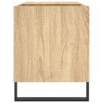 vidaXL Armoire à disques chêne sonoma 85x38x48 cm bois d'ingénierie