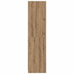 vidaXL Garde-robe chêne artisanal 50x50x200 cm bois d'ingénierie