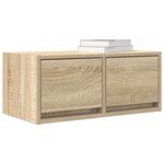 vidaXL Meubles TV 2 Pièces chêne sonoma 60x31x25 5 cm bois d'ingénierie