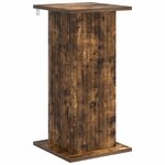 vidaXL Support de Plante Chêne fumé 30 5 x 30 x 60 5 cm