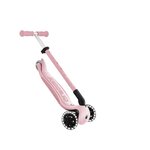 Trottinette évolutive GOUP BABY LIGHTS 360  Rose pastel