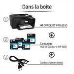 Imprimante hp officejet 69504 en- jet d'encrecouleur- eligible instant ink 70  d'économies sur l'encre