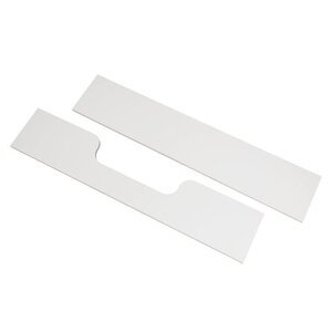 Kit évolution Mats pour lit à barreaux compatible avec Duo et Trio Mats Color 2 x 140 x hauteur 27 cm - Blanc