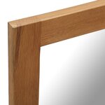 vidaXL Miroir 40x50 cm Bois de chêne massif