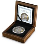 Pièce de monnaie en Argent 10 Mark g 62.2 (2 oz) Millésime 2024 Artefacts GJALLARHORN